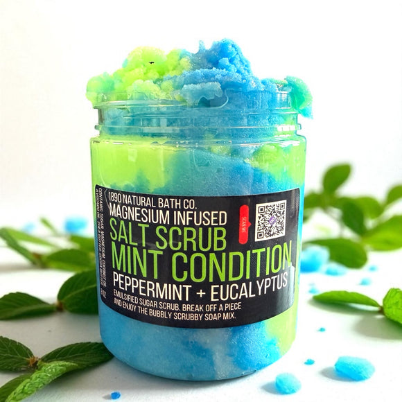 Mint Condition Sugar Scrub (Peppermint + Eucalyptus)