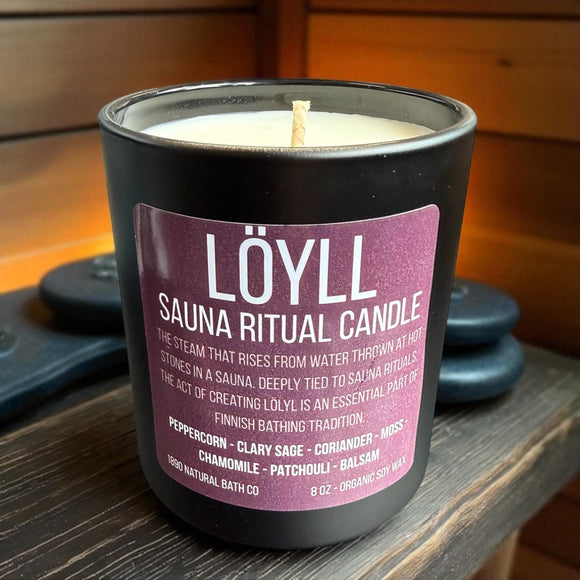 Loÿll Candle (Sauna Collection -  Peppercorn, Patchouli, Balsam)